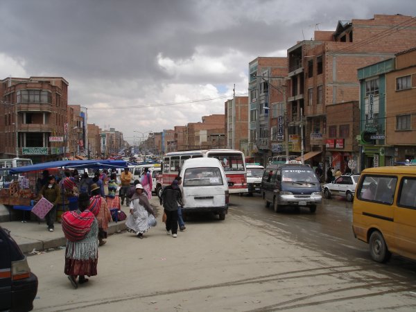 Předměstí La Pazu, tak tohle má být to úžasné město, o kterém Alfons básnil?